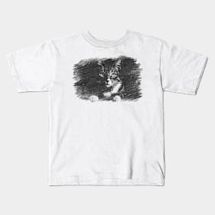 Cat Graphic Kids T-Shirt